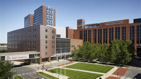 Osu hospital in columbus - Hospitals - 7. University Hospital; Ohio State East Hospital; James Cancer Hospital; Ross Heart Hospital; Brain and Spine Hospital; Harding Hospital; Dodd Hall Rehabilitation Hospital; Licensed Beds - 1,404. Patient Admissions (FY23) - 60,713. Outpatient Visits (FY23) - 1.8 million. Telehealth Visits (FY23) - 137,684. Births (FY23) - …